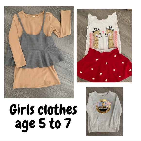 Girls clothes age 5 to 7 - Picture 1 of 5